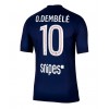 Herren Fußballbekleidung Paris Saint-Germain Ousmane Dembele #10 Heimtrikot 2025-26 Kurzarm